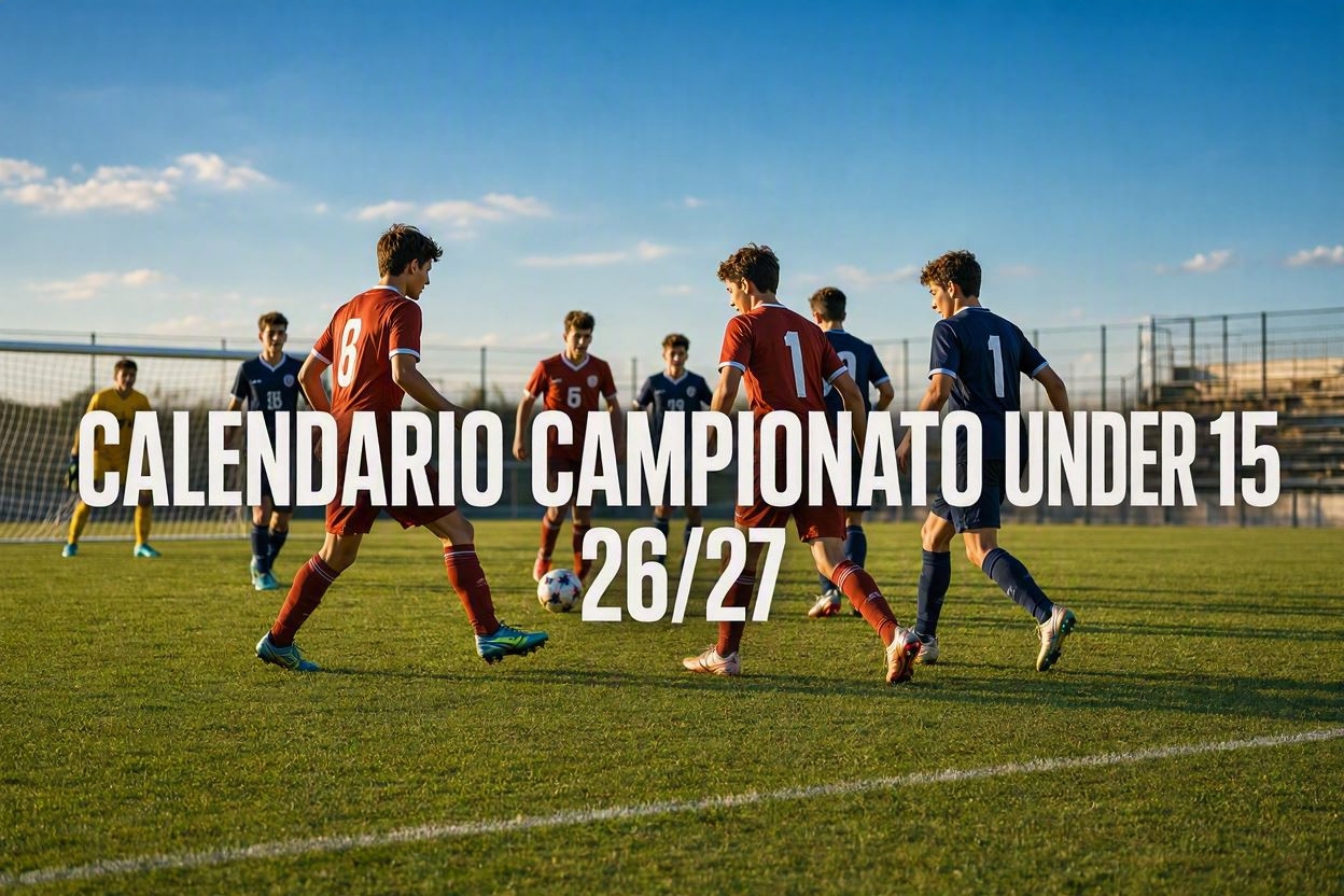 calendario under 15 A1 26/27
