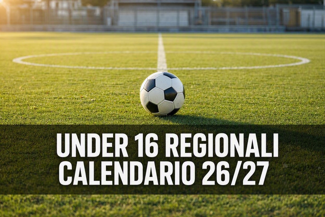 CALENDARIO UNDER 16 26/27